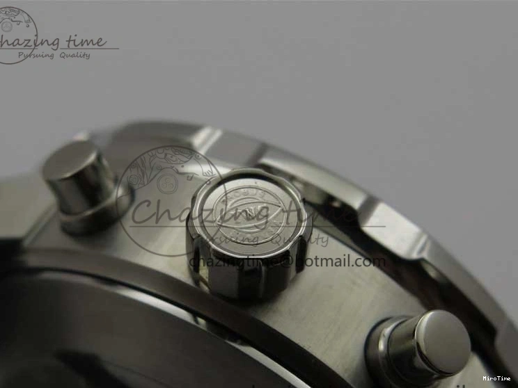 MIROTIME 0305 Aquatimer Chrono IW376702 SS BLS 1:1 Best Edition Black Dial on Black Rubber Strap A WellDesigned 7105